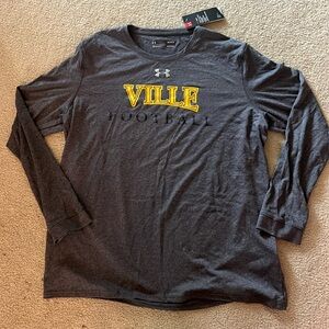 New Under Armour Millersville Marauder Football Long Sleeve Tshirt